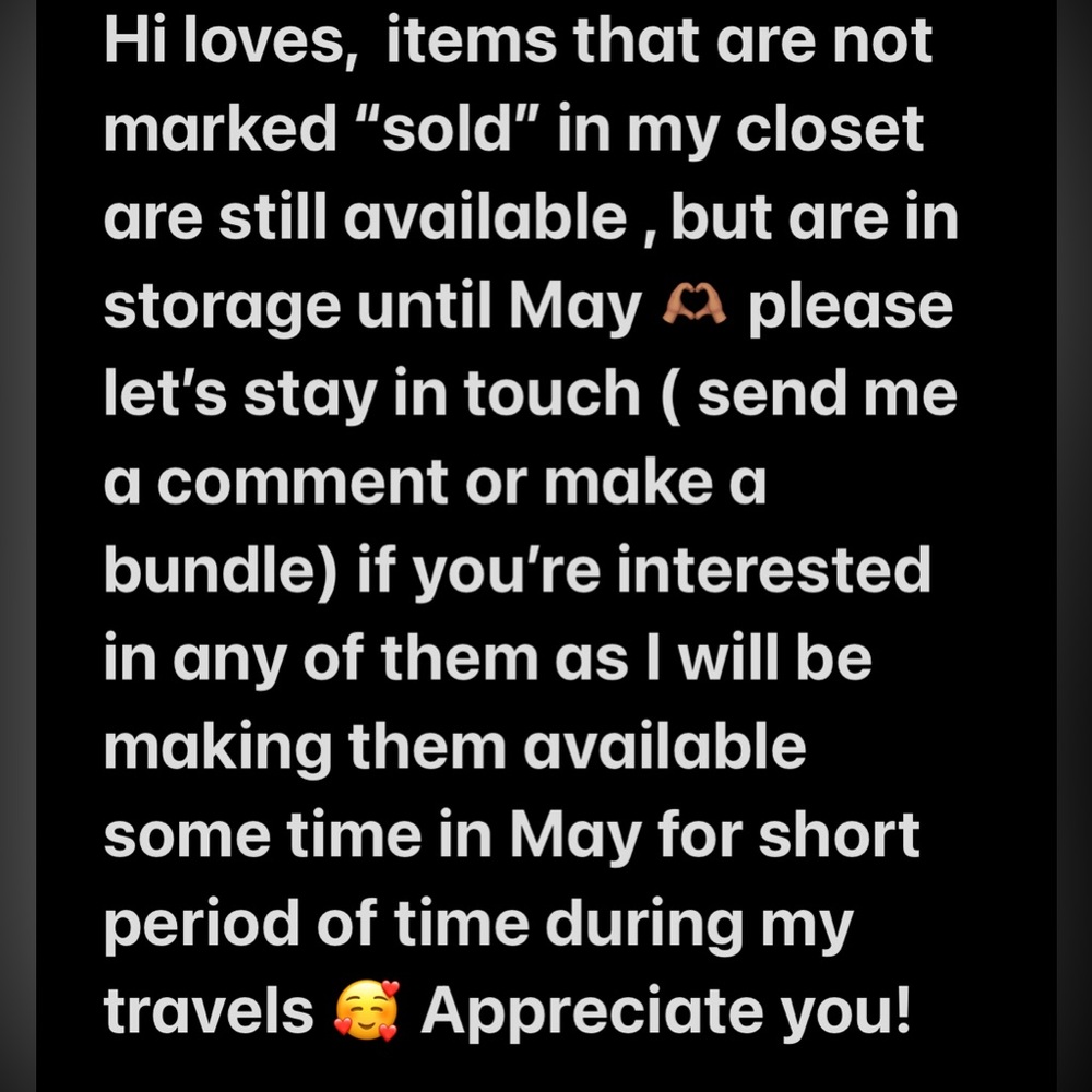 📣closet Announcement 📣
